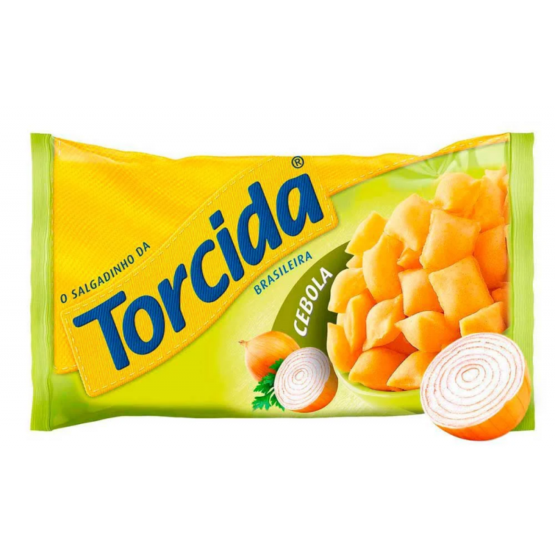 Salgadinho De Trigo Sabor Cebola Torcida - Pacote 38g